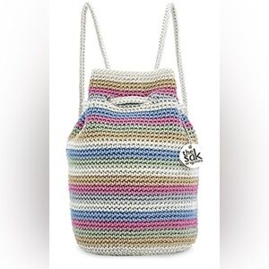 The Sak Dylan Large Backpack Hand Crochet